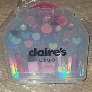 NWT Pink Cupcake Makeup Case Claires Club Kids Girls Play